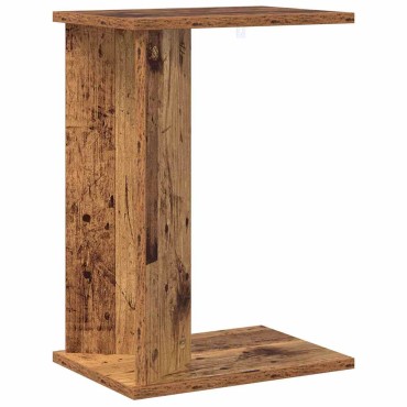 vidaXL End Table Παλιό ξύλο 35x25x50cm Επεξεργασμένο Ξύλο