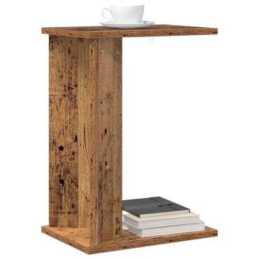 vidaXL End Table Παλιό ξύλο 35x25x50cm Επεξεργασμένο Ξύλο