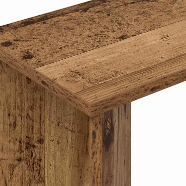 vidaXL End Table Παλιό ξύλο 35x25x50cm Επεξεργασμένο Ξύλο