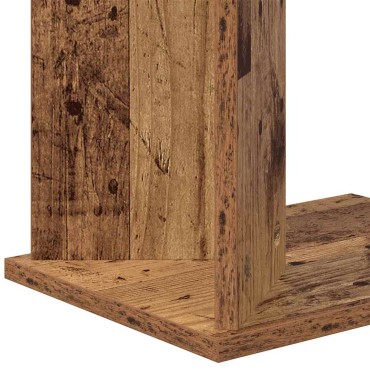 vidaXL End Table Παλιό ξύλο 35x25x50cm Επεξεργασμένο Ξύλο