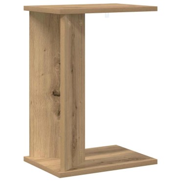 vidaXL End Table Artisan Oak 35x25x50cm Επεξεργασμένο Ξύλο