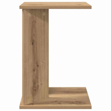 vidaXL End Table Artisan Oak 35x25x50cm Επεξεργασμένο Ξύλο