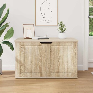 vidaXL Σπίτι Γάτας Σονόμα 85 x 55 x 50,5 εκ Επεξεργασμένο Ξύλο