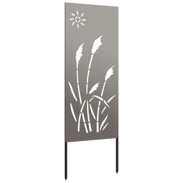 vidaXL Οθόνη Ιδιωτικότητας Κήπου Σκ rusty 50 x 140 εκ