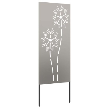 vidaXL Οθόνη Ιδιωτικότητας Κήπου Σκ rusty 50 x 140 εκ