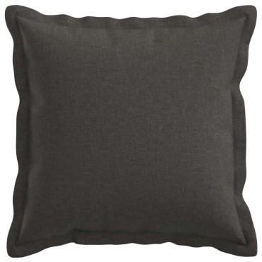 vidaXL Κάλυμμα Μαξιλαριού 2 pcs HOUTEN Σκούρο Γκρι 40 x 40 cm