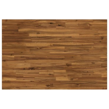 vidaXL 120x80x75cm Στερεό Ξύλο Ακακίας Φυσικό και Καφέ