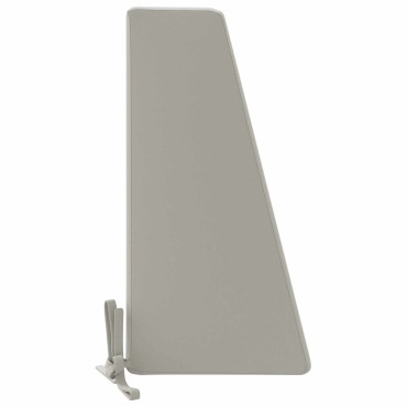 vidaXL Μαξιλάρι πλάτης SOEST 100% Πολυεστέρας Γκρι 120x20x40cm