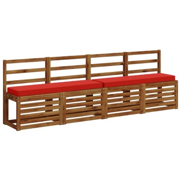 vidaXL Μαξιλάρια Πάγκου 2 Τεμαχίων VUGHT 2 pcs 100% Πολυεστέρας