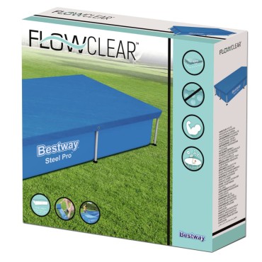 Bestway Κάλυμμα Πισίνας Flowclear 221 x 150 εκ.