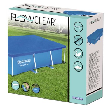 Bestway Κάλυμμα Πισίνας Flowclear 259 x 170 εκ.