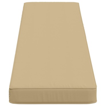 vidaXL Μαξιλάρια Πάγκου 2 Τεμαχίων VUGHT 2 pcs 100% Πολυεστέρας Μπεζ