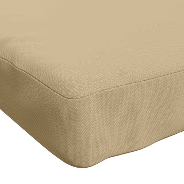vidaXL Μαξιλάρια Πάγκου 2 Τεμαχίων VUGHT 2 pcs 100% Πολυεστέρας Μπεζ