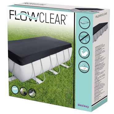 Bestway Κάλυμμα Πισίνας Flowclear 404 x 201 εκ.