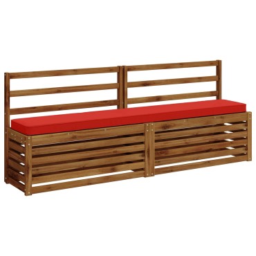 vidaXL Μαξιλάρια Πάγκου 2 Τεμαχίων VUGHT 2 pcs 100% Πολυεστέρας