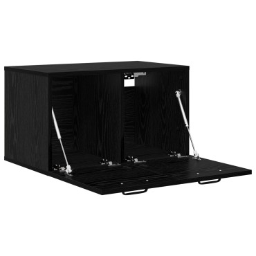 vidaXL Ντουλάπα Τοίχου 60x36,5x35cm Επεξεργασμένο Ξύλο Μαύρη Δρυς 1 τεμ.