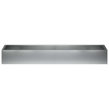 vidaXL Τοίχος Στήριξης 8 τμχ. 300 x 100 x 40 εκ. Γαλβανισμένος Χάλυβας