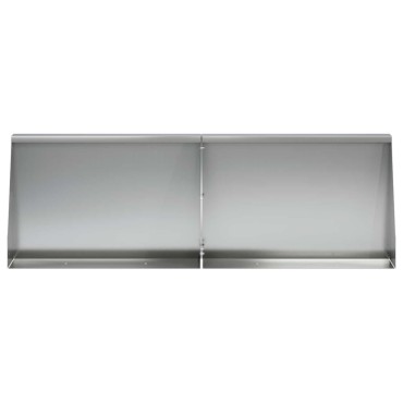 vidaXL Τοίχος Στήριξης 6 τμχ. 60 x 12 x 30 εκ Γαλβανισμένος Χάλυβας