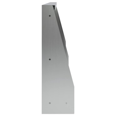 vidaXL Τοίχος Στήριξης 6 τμχ. 60 x 12 x 30 εκ Γαλβανισμένος Χάλυβας
