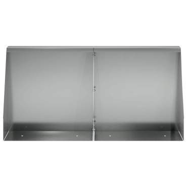 vidaXL Τοίχος Στήριξης 6 τμχ. 40 x 12 x 50 εκ. Γαλβανισμένος Χάλυβας