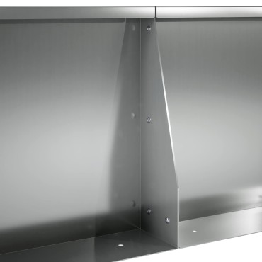 vidaXL Τοίχος Στήριξης 6 τμχ. 40 x 12 x 50 εκ. Γαλβανισμένος Χάλυβας
