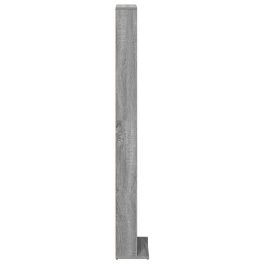 vidaXL Ντουλάπα CD Γκρι Sonoma 33x23,5x175cm Επεξεργασμένο Ξύλο