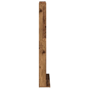 vidaXL Ντουλάπα CD 2 τεμ. Παλαιωμένο ξύλο 33x23,5x175cm