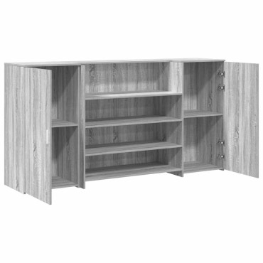 vidaXL Γραφείο υποδοχής 200x50x103,5cm Επεξεργασμένο Ξύλο 1 τεμ.