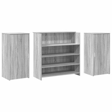 vidaXL Γραφείο υποδοχής 200x50x103,5cm Επεξεργασμένο Ξύλο 1 τεμ.