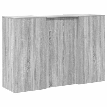 vidaXL Γραφείο υποδοχής 155x50x103,5cm Επεξεργασμένο Ξύλο 1 τεμ.