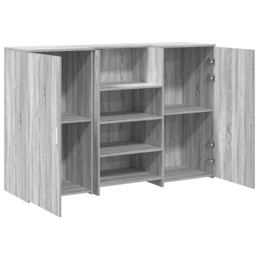 vidaXL Γραφείο υποδοχής 155x50x103,5cm Επεξεργασμένο Ξύλο 1 τεμ.