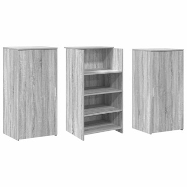vidaXL Γραφείο υποδοχής 155x50x103,5cm Επεξεργασμένο Ξύλο 1 τεμ.