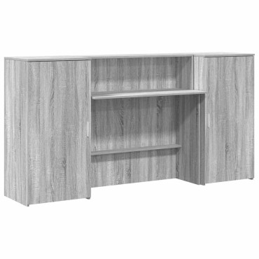 vidaXL Γραφείο υποδοχής 200x50x103,5cm Επεξεργασμένο Ξύλο 1 τεμ.