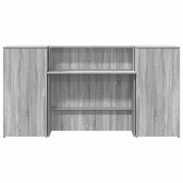 vidaXL Γραφείο υποδοχής 200x50x103,5cm Επεξεργασμένο Ξύλο 1 τεμ.