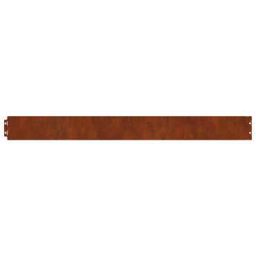 vidaXL Περίγραμμα γκαζόν 30 τμχ. 20 x 103 cm Σκ rusty