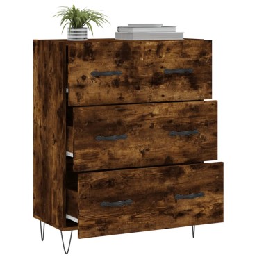 vidaXL Ντουλάπι Καπνιστή Δρυς 69,5x34x90cm Επεξεργασμένο Ξύλο 1 τεμ.