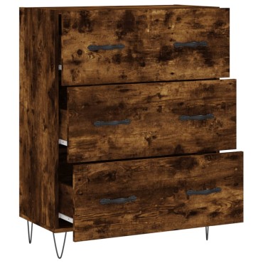 vidaXL Ντουλάπι Καπνιστή Δρυς 69,5x34x90cm Επεξεργασμένο Ξύλο 1 τεμ.