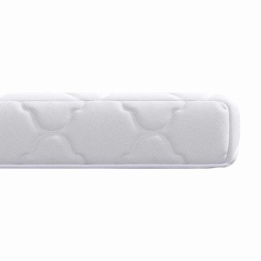 vidaXL Στρώμα Λευκό 80x200cm Ζακάρ ύφασμα 1 τεμ. - Μονό
