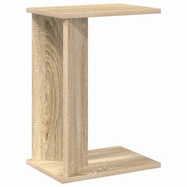 vidaXL End Table Δρύς Sonoma 35x25x50cm Επεξεργασμένο Ξύλο