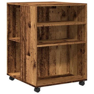 vidaXL Βοηθητικό Τραπέζι με Ρόδες 55x60x78cm Επεξεργ. Ξύλο