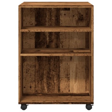 vidaXL Βοηθητικό Τραπέζι με Ρόδες 55x60x78cm Επεξεργ. Ξύλο