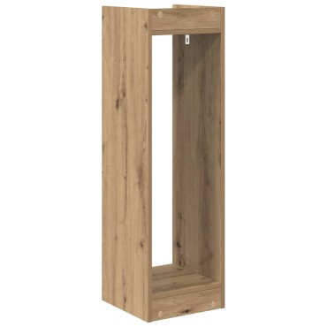 vidaXL Βάση φυτών Artisan Δρυς 30 x 30 x 100 εκ Επεξεργασμένο Ξύλο