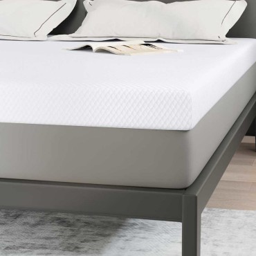vidaXL Στρώμα μνήμης 180 x 200 cm Thick Μαλακό Ύφασμα-100% πολυέστερ