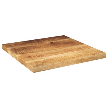 vidaXL Επιφάνεια Τραπεζιού Τετράγωνη 60x60x2,5cm Μασίφ Ξύλο Μάνγκο 1 τεμ.