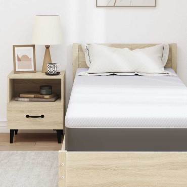vidaXL Στρώμα μνήμης 70 x 200 cm Thick Μαλακό Ύφασμα-100% πολυέστερ