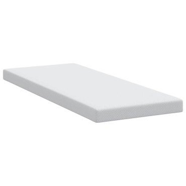 vidaXL Στρώμα μνήμης 70 x 200 cm Thick Μαλακό Ύφασμα-100% πολυέστερ