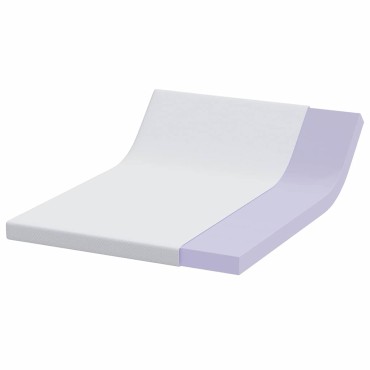 vidaXL Στρώμα μνήμης 140 x 190 cm Thick Μαλακό Ύφασμα-100% πολυέστερ