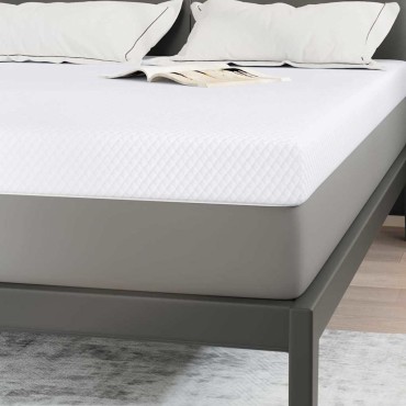 vidaXL Στρώμα μνήμης 140 x 190 cm Thick Μαλακό Ύφασμα-100% πολυέστερ