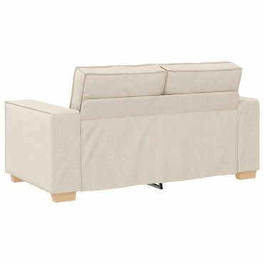 vidaXL Διθέσιος Καναπές Λευκό 160x78x84cm