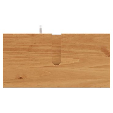 vidaXL Σετ Επίπλων Μπάνιου VIGO 3 τεμ. Μέλι Καφέ 37.5x34x80cm